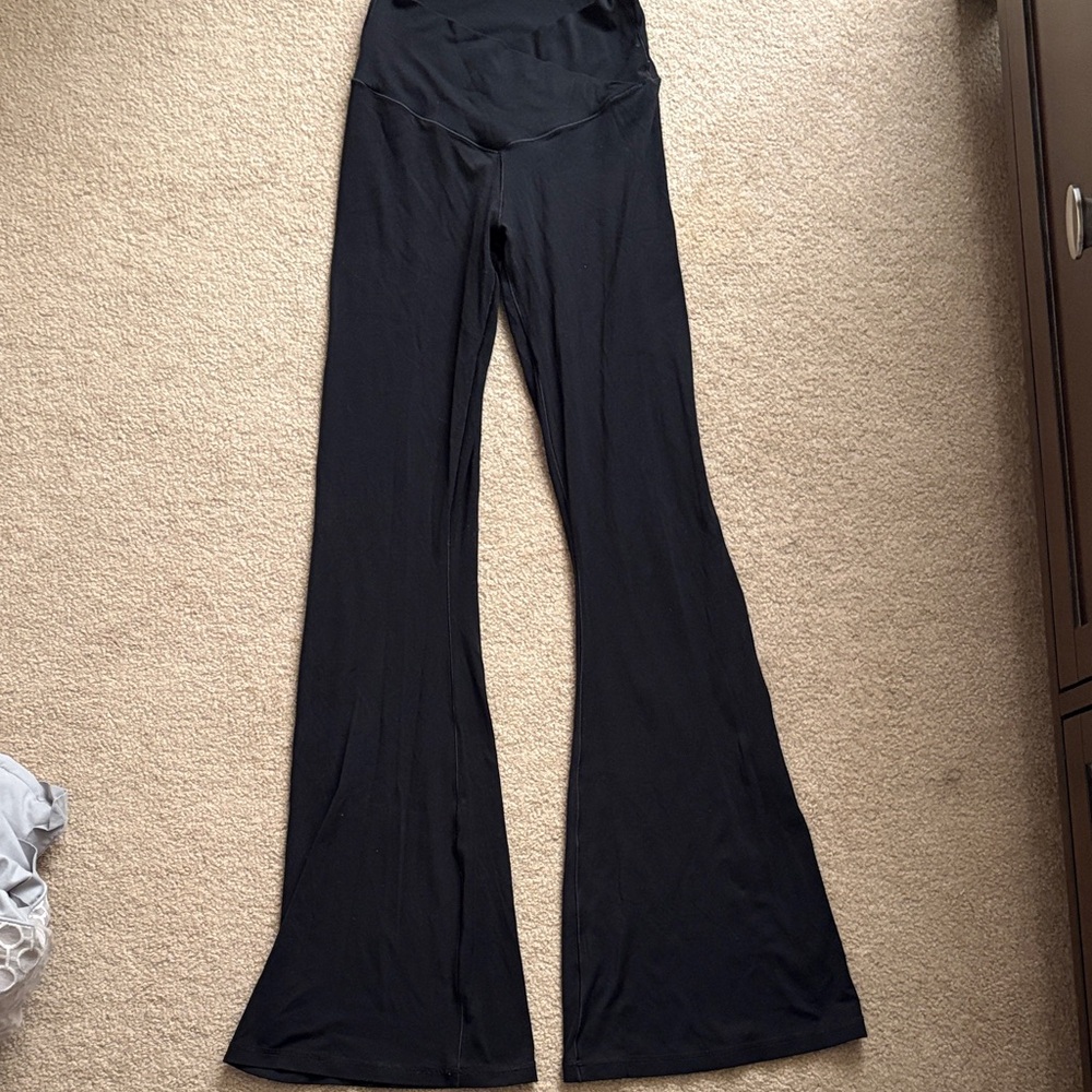 aerie Black Flared Leggings